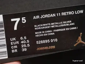 Hyperoad “Barons” Jordan 11 Air Low 0523